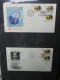 Delcampe - Vereinte Nationen New York FDCs Ab 1951 Besammelt Im Ring Binder #LY662 - Collections (with Albums)