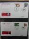 Delcampe - China Ca. 150 FDCs Aus Den 90er Jahren Im Ringbinder #LY643 - Sonstige & Ohne Zuordnung