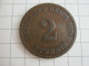 Germany 2 Pfennig 1876 F - 2 Pfennig