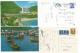 Hong Kong British Era #4 Pcards Used To Europe 1967/1990 Aberdeen Repulse Bay Star Fery Fishing Boats - China (Hongkong)