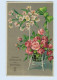 X1F61/  Geburtstag Rosen Litho Präge AK Ca.1910 - Birthday