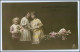 Y1704/ Glückwunsch Zum Geburtstag Mädchen Mit Blumenstrauß 1913 Foto AK - Birthday