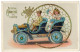 W8U62/ Geburtstag Litho Glanz AK Kinder Fahren Auto 1913 - Cumpleaños