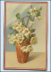 W8F96/ Blumen Blumenvase Schöne Meissner & Buch Litho AK 1917 - Mailick, Alfred