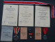 Superbe Lot De Citations Et Médailles Soldat Wehrmacht WW2 - 1939-45