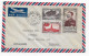 Lettre De VIENTIANE / LAOS 1951 Timbres UNION FRANCAISE Cachet Verso - Laos