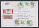 Bund R Brief Rückschein MEF 1406 Mit Schw. Nr 215 SWK Merzig R Brief Saarbrücken - Covers & Documents