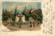 München - Wittelsbacherbrunnen - Litho - Muenchen