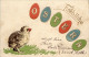 Fröhliche Ostern - Kücken - Prägekarte - Pasen