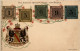 Die Ersten Briefmarken Von Baden - Litho - Sellos (representaciones)