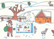 SAINT PIERRE ET MIQUELON - CARTE MAXIMUM NOEL DU 15 DECEMBRE 1990 - Maximumkaarten