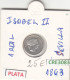 CRE3083 MONEDA ESPAÑA ISABEL II 1 REAL 1863 SEVILLA PLATA MBC+ - Andere & Zonder Classificatie