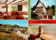 73896432 Altglashuetten Hotel Pension Fernsicht Gastraum Panorama Zimmer Altglas - Feldberg