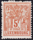 Luxemburgo, 1882-91 Y&T. 58, MH. - 1882 Alegorias