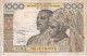 BILLETE DE COSTA DE MARFIL DE 1000 FRANCS DEL AÑO 1959-65  (BANK NOTE) - Elfenbeinküste (Côte D'Ivoire)