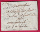 DEBOURSE MANUSCRIT ENGHEINS SEINE ET OISE BONNE POUR ST LEU INDICE 17 DEPART PONTOISE 1815 LETTRE - 1701-1800: Précurseurs XVIII