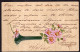 Postcard - 1905 - Flowers - Painting - Pink Daisies - Flowers