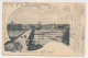 AK 1900 Minden Panorama über Alte Weserbrücke - Minden