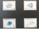 YEMEN يمني PROOFS SET CORRECT Chromaline PROOFS MARINE FAUNA THEME From Ueberreuter NOT ISSUED UNIQUE - Poissons