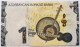 AZERBAIJAN - AZERBAÏDJAN - ASERBAIDSCHAN 1 MANAT P-38 Azərbaycan Mәrkәzi Bankı Musical Instruments - Map 2020 UNC - Aserbaidschan