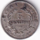 Costa Rica KM-128 5 Centavos 1889 - Costa Rica