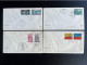 EUROPE 1960 LOT OF 12 FDC'S VARIOUS COUNTRIES UN WORLD REFUGEE YEAR - Europe (Other)