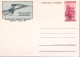 1953-AMG-FTT Cartolina Postale Leonardo Aliante Con Ali Manovrabili Lire 20 Nuov - Poststempel