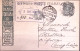 1919-BANCA ITALIANA DI SCONTO Tassello Pubblicitario Su Cartolina Postale Leoni  - Postwaardestukken