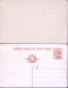 1922-Cartolina Postale RP Michetti C.30+30 Mill.22 Varietà Risposta Al Verso Di  - Postwaardestukken
