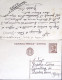 1929-Cartolina Postale RP Michetti C.30+30 Viaggiata Parte Risposta Unita Predis - Postwaardestukken