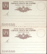 1882-Cartolina Postale PER ESTERO RP Umberto C.10+10 Senza Millesimi Nuova - Entero Postal