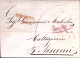1831-TERRANOVA Ovale Viola E Messina (5.10) Su Lettera Completa Di Testo - 1. ...-1850 Prephilately