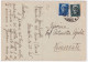 1945-Imperiale Senza Fasci C.15 E 35 (526/7) Su Cartolina - Marcophilie