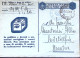 1943-Posta Militare/n.206 C.2 (7.9) Su Cartolina Franchigia, Piega Centrale, For - Weltkrieg 1939-45