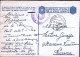 1943-Posta Militare/n.180 C.2 (28.8 Cat.Marchese P.ti 11) Su Cartolina Franchigi - Weltkrieg 1939-45