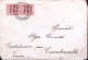 1919-Venezia Tridentina Leoni Sovrastampato Due H.10/10 Su Busta Trento C.2 Scal - Trento