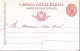 1896-Cartolina Postale Nozze, Vignetta Bruno Scritta , Piega Centrale - Entero Postal