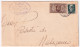 1930-Societa' Dante C.10 + Imperiale C.15 (246+303) Su Piego Bonemerse - Poststempel