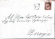 1864-EFFIGE C.30 Isolato Su Lettera Completa Di Testo Montepulciano (9.10) - Storia Postale
