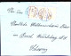 1923-Austria Allegoria Striscia Di Tre H.500 Su Busta Vienna (8.6) - Sonstige & Ohne Zuordnung