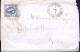 1863-LITOGRAFATO C.15 Su Sopracoperta Castellammare Di Stabia (2.8) - Storia Postale