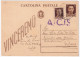 1945-Imperiale Senza Fasci C.30 (516) Su Cartolina Postale Vinceremo C.30 (C98)  - Poststempel