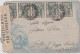 1941-Libia Striscia Di Cinque Del 20c. Sibilla Libica, Concentramento XI Ufficio - Libyen