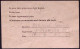 1945-Army Form W 3054 Carta Postale In Franchigia Per Uso Prigionieri Di Guerra  - Guerre 1939-45