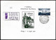 1956-ASIAGO 1 MOSTRA FILATELICA Annullo Speciale (8.7) Su Foglietto Autoadesivo - Esposizioni