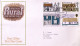 1970-GRAN BRETAGNA Architettura Rurale Serie Cpl. (582/5) Fdc - Covers & Documents