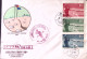 1959-Taiwan 10^ Jamboree Serie Cpl. Scout Su Fdc - Briefe U. Dokumente