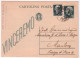 1944-Imperiale C.15 (246) Su Cartolina Postale Vinceremo C.15 (C97) Oltresarca ( - Storia Postale