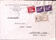 1945-Imperiale Senza Fasci Lire 5 E Coppia Lire 1 Su Raccomandata Genova (2.11) - Poststempel