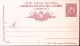 1891-Cartolina Postale C.10 Mill.91 Rosso Su Verde III^tiratura (C18/91) Nuova - Stamped Stationery